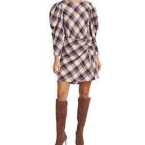 Veronica Beard Plaid Minidress